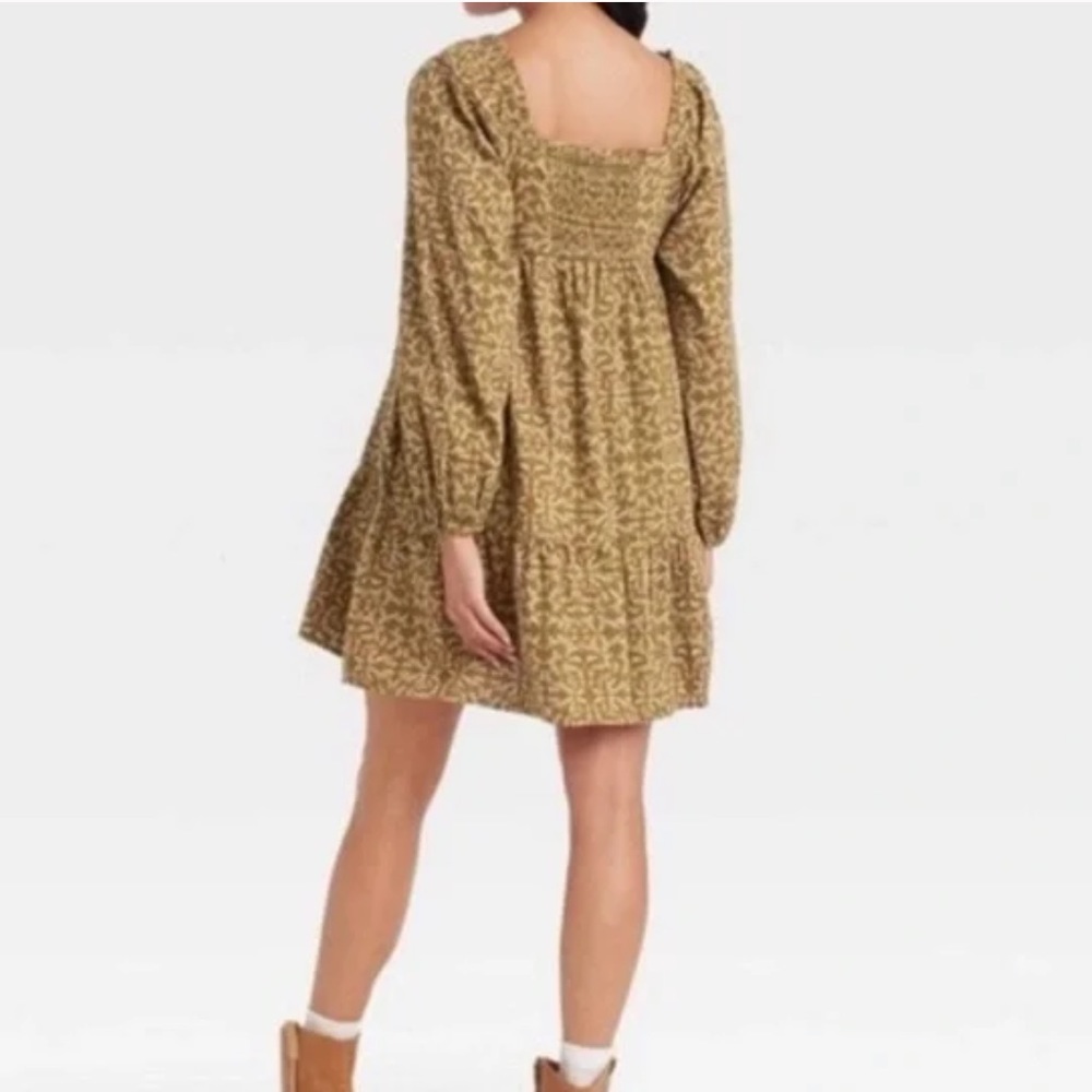 Major sale $11 was $25 New Universal Thread long puff sleeves pioneer dress - Picture 3 of 12